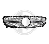 Rejilla Delantera Para Refrigerador DIEDERICHS Mercedes A-Klasse W176 Gris/Negro