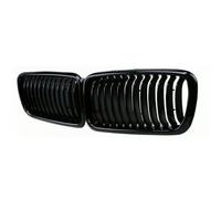Rejilla Delantera Para Serie 7 E38 Sedán 4 Puertas 1999-2001 Parrilla Delantera Carreras Tipo Riñón 1 Par Rejilla Negra Brillante Cubierta Una Sola Lama