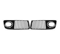 Rejilla Delantera Para TT MK2 8J 2010-2014 Luz Antiniebla Parachoques Delantero Parrillas Rejilla Malla Panal Cubierta Lámpara Luz Antiniebla 8J0807682J Delantera Parrilla