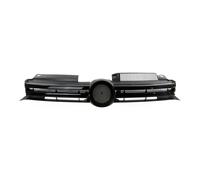 Rejilla Delantera Para VW Golf 6 2008-2012, Negra Brillante, Hueco Emblema