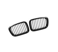 Rejilla Delantera Parrill Riñón Delantero Compatible Con E46 3 Serie 4 Puertas 1998-2001 Accesorios Exteriores Parrillas De Carreras De Una Sola Línea Riñones Parrilla Brillante