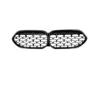 Rejilla Delantera Parrilla De Parachoques Delantero Estilo Diamantes Para Serie 2 F44 216d 218i 220i 228i Para M235i Para Gran Coupe 2020-2024 Rejilla Paragolpes(Negro brillante)