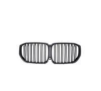 Rejilla Delantera Parrilla Delantera Riñón Doble Línea Repuesto Para Capó Para X5 G05 2019-2023+ ABS Negro Brillante Cubierta Protectora(Matte Blk)
