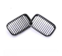 Rejilla Delantera Parrilla Plateada Con Marco Cromado De Una Sola Línea Para Serie 3 E36 Pre-lci Coupe Sedan 1992-1996 316i 318i 320i 325is