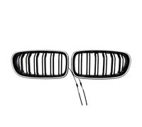 Rejilla Delantera Parrillas De Carreras Luminosas LED Con Puerto De Disipación De Calor Frontal De Coche ABS Para 5 Series F10 F11 F18 2010-2017 Delantera Parrilla