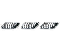 Rejilla Delantera Rejilla Lateral Delantera Para Coche, Rejillas De Ventilación De Entrada De Aire Para Maserati Para GranTurismo 2008-2019 68265300 68265400 Parrilla Frontal(3 Right)