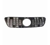 Rejilla Delantera Riñón Para Mercedes Para Benz W163 ML Clase ML350 ML500 ML320 Rejilla Superior Parrilla Negro Parachoques Delantero Capó Malla Cubierta Prueba Insectos