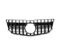 Rejilla Delantera Riñón Parrilla Delantera Para Mercedes Para Benz Para GLK Class X204 2013-2015 Para GLK350 Estilo GT 4 Puertas Parachoques Superior Malla(Negro)