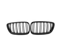 Rejilla Delantera Tipo Riñón Doble Lama Color Negro Brillante Capó Compatible Con Para F22 F23 M2 2014-2018 Y Para 225i 218i 220i(Matte Black)