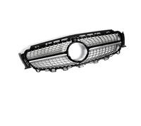 Rejilla Delantero Para Benz Clase E W213 C238 A238 2016-2018 2019 2020 E200 GT Stars E63 Rejilla Parachoques Delantero Parrilla Entrada Malla Media Tuning Parachoques(Stars Glossy Black)