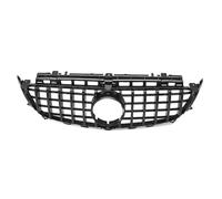 Rejilla Delantero Para Benz Clase E W213 E200 E300 E400 E43 2016-2019 2020 Rejilla Parachoques Delantero Radiador Central Parrilla GT Estilo Diamante Parachoques(No Logo Black)