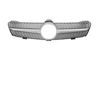 Rejilla Delantero Para Benz Para CLS W219 Para CLS350 Para CLS500 2005-2008 Para GTR Racing Parrillas Parachoques Delanteras Estilo Diamante Negro Brillante(Diamonds-Silver)