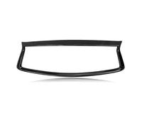 Rejilla Delantero Para Q50 Q50S 2014-2017 Parachoques Superior Capó Rejilla De Malla Bisel Cubierta Marco Tira Parrilla Delantera Carreras Moldura Superpuesta(Glossy Black)