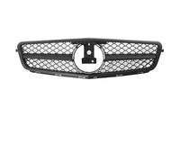 Rejilla Delantero Parrilla De Capó Delantera Para Benz Clase C W204 2007-2014 C180 C200 C250 C300 Con Para AMG Para GT Incluye Kit Tuning Diamond(A*G-Matte Black)