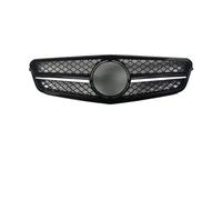 Rejilla Delantero Parrilla Delantera A Juego Para Benz Clase C W204 C204 S204 C180 C200 C250 C300 2007-2014 Para AMG Para GT Diamond Tuning(A*M Silvery)