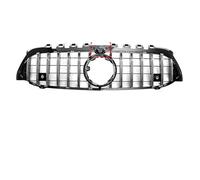 Rejilla Delantero Parrilla Delantera De Competición GT Diamond Para Benz Clase A O A35 Modelos 2019-2022 A250 A200 A180 A220(G*T Silvery-Hole)