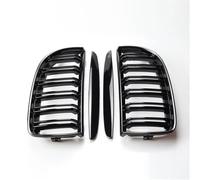 Rejilla Delantero Parrilla Delantera Tipo Riñón Para BMW E90 E91 2005-2008 Color Negro Brillante Parachoques Delantero Rejilla Deportiva De Doble Listón