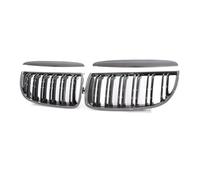 Rejilla Delantero Parrilla Frontal Riñón Color Fibra Carbono Rejilla Negra Mate Brillante Cromada Para Serie 3 E90 E91 Pre-Facelift 320i 330 2005-2008 Parachoques(Carbon Print)
