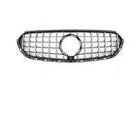 Rejilla Delantero Rejilla De Entrada Radiador Delantera Estilo Diamante GT Para Benz Para GLC X254 2022 2023 2024+ Accesorios Ajuste(GT Silvery)