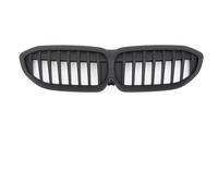 Rejilla Delantero Rejilla Delantera Para Parachoques Entrada Malla Accesorio Ajuste Para BMW Serie 3 G20 G21 318i 320i 320d 330i 340i 340d 2019-2022(Matte Black 1 Line)