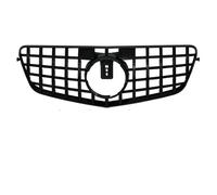 Rejilla Delantero Rejilla Superior Estilo Diamante En Negro Brillante Para Parachoques Para Maybach Para Benz E W212 E250 E300 E350 E500 2010-2013(G*R-Glossy Black)