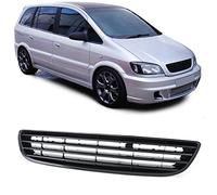 Rejilla deportiva para el radiador sin emblema en negro para Opel Zafira A 99-05