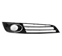 rejilla derecha delantero Para A8L A8 D4 2010 2011 2012 2013 Parachoques Antiniebla Rejilla Coche Lado Izquierdo Derecho Cubierta Delantera Cromada(1 Right With Hole)