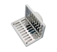 Rejilla Desague Ducha Drenaje Lateral De Acero Inoxidable 304, Suelo, Tubería PVC, Esquina For Balcón, Doble Uso(S-40)