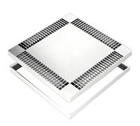 Rejilla Desague Empotrada Cuadrada, Tapa Arqueta y Marco de Acero Inoxidable 304, para Patio y Aceras(60x100x5cm/24x39x2in)