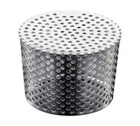 Rejilla Desague Jardin, Tapa Desague Terraza, Protector De Bajantes De Acero Inoxidable - Cubierta Antihojas para Canalones, Ideal para Tejados Y Cobertizos, Fácil Instalación (Tamaños 50-200mm)