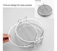 Rejilla deshidratadora de acero inoxidable N09R compatible con Ninja Foodi de 6.5 y 8 cuartos de galón y olla a presión compatible con Ninja, accesorios for freidoras de aire.