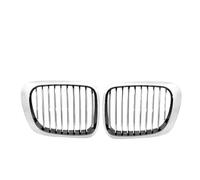 Rejilla entrada aire 1 Par Parrillas Delanteras Cromadas Para E46 Coupé Descapotable 2 Puertas