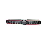 Rejilla entrada aire Para VW Para Polo 6R 2009 2010 2011-2014 Carrera Estilo GTI Con Parrilla Central Con Parachoques Delantero Y Malla Panal