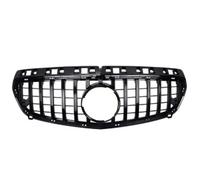 Rejilla Entrada Frontal Parachoques Media Sintonización Para Mercedes Para Benz Clase A W176 A35 A180 A200 A250 A260 2013-2015(NEGRO)