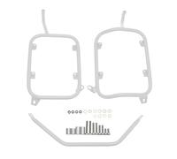 Rejilla Equipaje para CFMOTO para 800MT 2021 2022 2023 Soporte De Bolsa Lateral Caja Superior Alforjas Laterales Estante Portaequipajes(Plata)