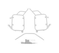 Rejilla Equipaje para ZONTES ZT703 ZT703F 2024-alforjas Laterales para Equipaje De Motocicleta, Caja Lateral, Alforjas, Accesorios De Soporte Portaequipajes(Plata)