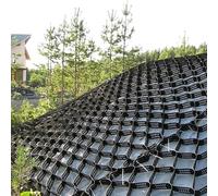 Rejilla estabilizadora de grava para patios al aire libre, 1 x 7 m, para jardín o celda para caminos y entradas