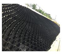 Rejilla estabilizadora de grava resistente para control de erosión y entrada de grava, opciones de altura de 2 y 4 pulgadas de altura de 3 a 164 pies (1 x 10 m de altura)