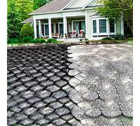 Rejilla estabilizadora de Grava, Sistema de pavimentación de Panal de 2 Pulgadas de Espesor para entradas de vehículos, Pendientes, Caminos y terraplenes, solución de estabilización de Suelo