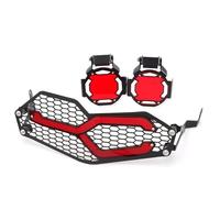 Rejilla Faro Motocicleta para F750GS F850GS 2018-2024 para Adventure 2019-2023 Protector Faros Antiniebla Motocicleta Parrilla Faro Moto(C)