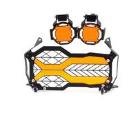 Rejilla Faro Motocicleta para R1200GS LC ADV 2013-2018 R1250GS ADV 2019-2025 Protector Faros Delanteros Y Antiniebla Parrilla Faro Moto(A-1)