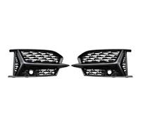 Rejilla Faros Antiniebla Cubierta de rejilla de luz antiniebla del parachoques delantero del coche para A6 C8 S6 para S-Line 2018 2019 2020 2021 2022