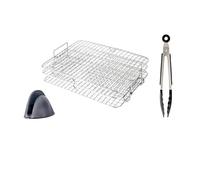 Rejilla for freidora de aire, compatible con Ninja Foodi Grill XL, deshidratador multicapa, accesorios for tostadas