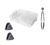 Rejilla for freidora de aire, compatible con Ninja Foodi Grill XL, deshidratadora multicapa, rejilla for tostar, accesorios for freidora de aire