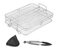 Rejilla For Freidora De Aire M04K, Compatible Con Ninja, Compatible Con Foodi, Freidora De Aire XL, Rejilla Deshidratadora Multicapa For Tostadas