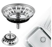 Rejilla Fregadero Cocina,Tapón Fregadero de Cocina, Ø 80 mm Tapón para Desagüe Fregadero Tapón Filtro Fregadero Inoxidable, Desague Fregadero Fregaderos Cocina (Fregaderos de 79-82 mm)