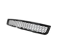 Rejilla Frontal 1 Uds Para A4 B6 2002-2005 Rejilla De Parachoques De Malla De Panal Negro Mate Rejillas Parachoques Delantero