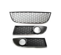Rejilla Frontal 6Q0 853 677 B Para VW Polo MK4 9N3 2005-2009 Cubierta Lámpara Luz Antiniebla Rejilla Parachoques Central Inferior Delantera(1 Set)