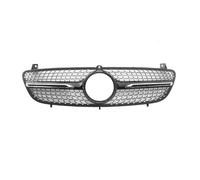 Rejilla Frontal Auto Compatible Con Benz Para Viano Para Vito W639 2006 2007 2008 2009 2010 Parrilla De Parachoques Delantero Tuning Capó Parrilla Carreras Parrilla Delantera Radiador Coche(Black)