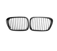 Rejilla Frontal Auto Compatible con Serie 5 E39 525i 528i 530i 540i para M5 1997 1998 1999 2000 2001 2002 2003 Rejillas De Riñón para Capó Delantero Negro Brillante para Automóvil